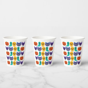 Halloween Pattern Paper Cups
