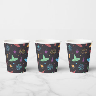 Halloween Pattern  Paper Cups