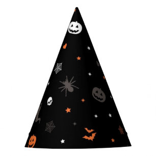 Halloween pattern party hat