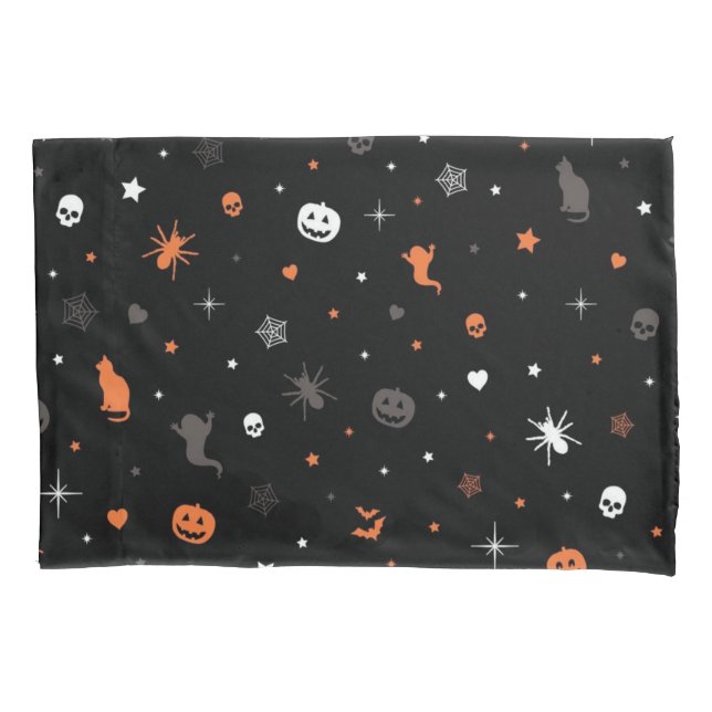 Halloween pattern pillowcase (Front)