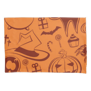 Halloween pattern pillowcase