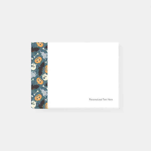Halloween pattern post-it notes (Front)
