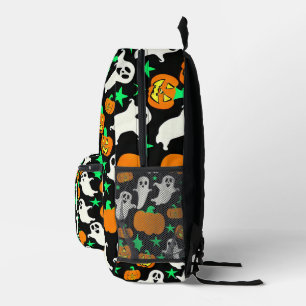 Halloween Pattern Printed Backpack