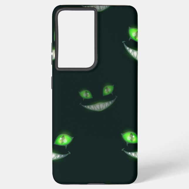 Halloween pattern samsung galaxy s21 ultra case (Back)