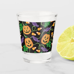 HALLOWEEN PATTERN SHOT GLASS