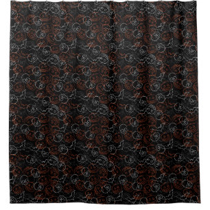Halloween Pattern Shower Curtain