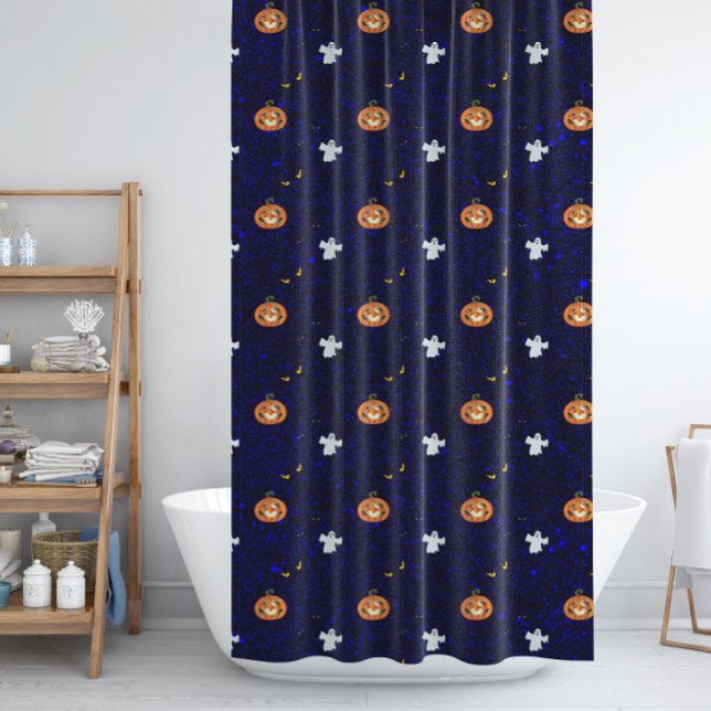 Halloween pattern shower curtain (Creator Uploaded)