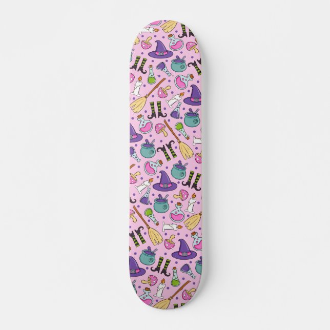 Halloween Pattern Skateboard (Front)