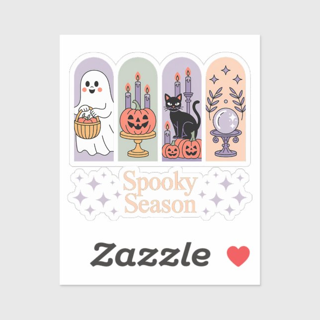 Halloween Pattern Spooky Season (Sheet)