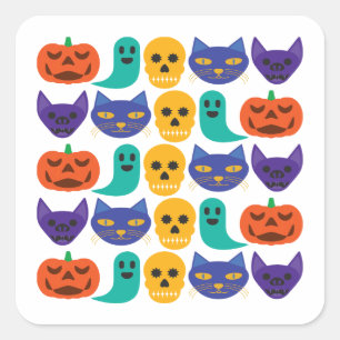 Halloween Pattern Sticker