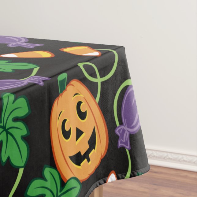 HALLOWEEN PATTERN TABLECLOTH (In Situ)