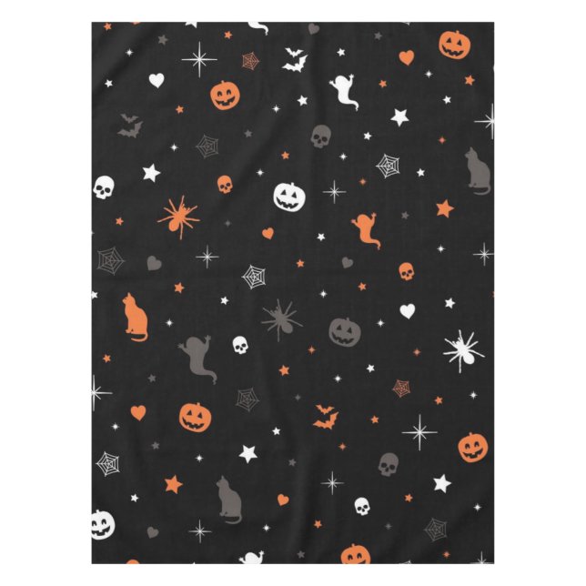 Halloween pattern tablecloth (Front)