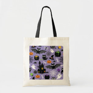 Halloween Pattern Tote Bag