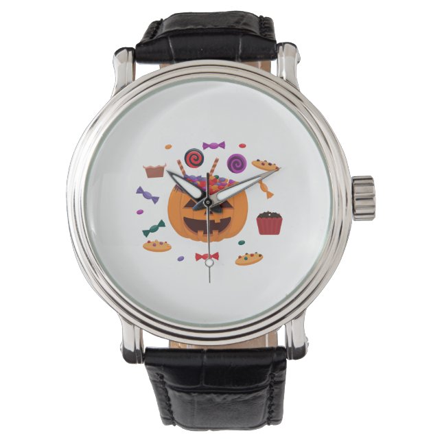 Halloween pattern watch (Front)
