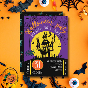 Halloween paty Invitation