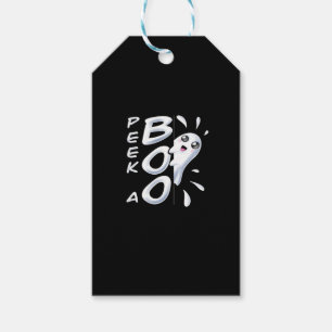 Halloween Peekabo Halloween Costume Gift Tags