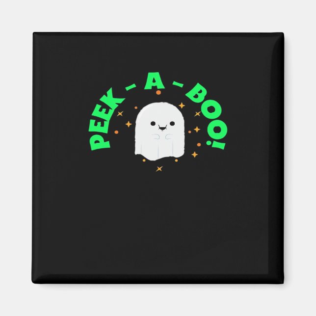 Halloween - Peekabo Magnet (Front)