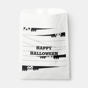 Halloween Peeking Mummy Favour Bags