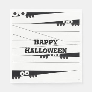 Halloween Peeking Mummy Napkin