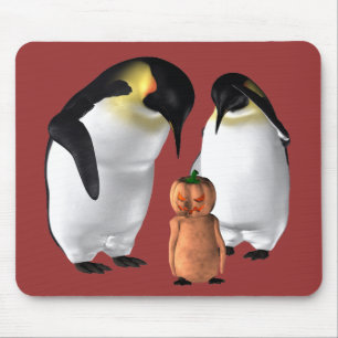 Halloween Penguin Mouse Mat