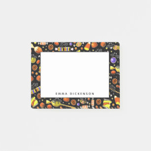 Halloween Personalised Post-it Notes