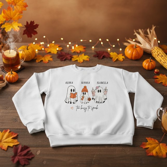 HALLOWEEN PERSONALIZED SWEATSHIRT BEST FRIENDS  (Creator Uploaded)