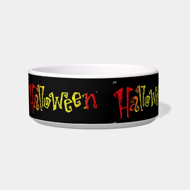 Halloween Pet Bowl (Left)