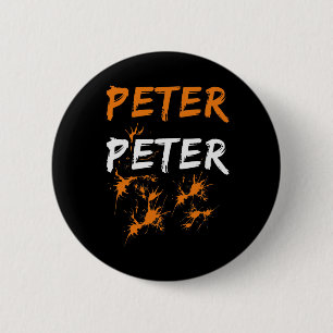 Halloween Peter Pumpkin Eater Costume Couples 6 Cm Round Badge