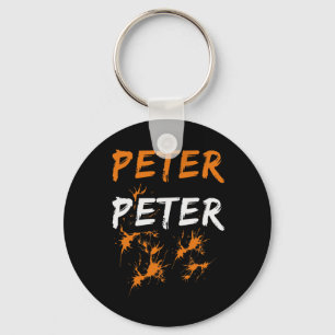 Halloween Peter Pumpkin Eater Costume Couples Key Ring