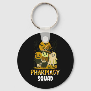 Halloween Pharmacy Squad Pills Costume Pharmacist Key Ring