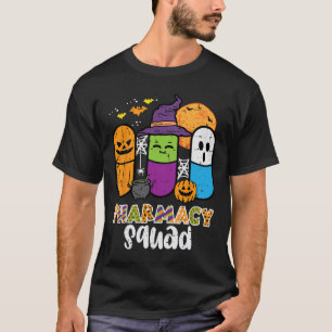 Halloween Pharmacy Squad PIlls Costume Pharmacist  T-Shirt