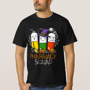 Halloween Pharmacy Squad PIlls Costume Pharmacist  T-Shirt