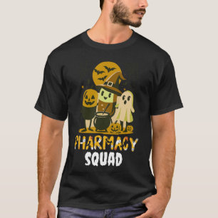 Halloween Pharmacy Squad Pills Costume Pharmacist T-Shirt
