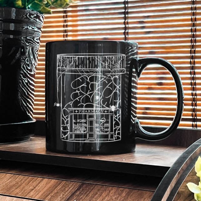 Halloween Pharmacy Technician, Funny Pharmacist Coffee Mug (Creator Uploaded)