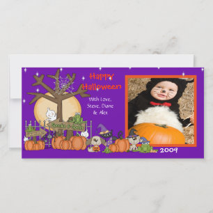 Halloween Photo Card
