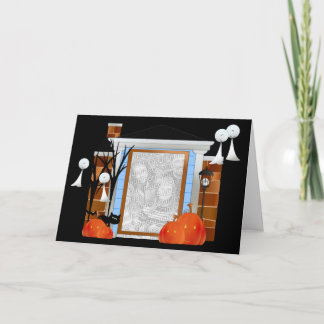 Halloween Photo Greeting Card