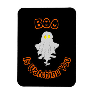 Halloween Photo Magnet Boo Is Watching You