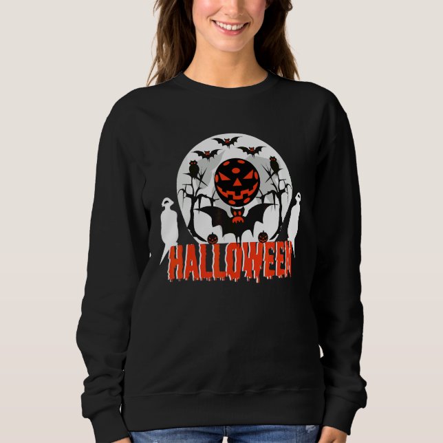 Halloween Pickleball Costume IV Sweatshirt (Front)