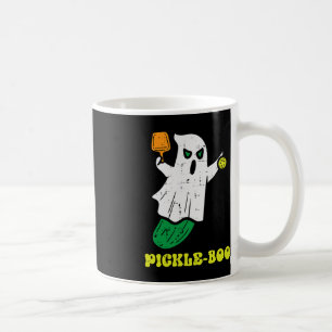 Halloween Pickleball Pickle Boo Ghost Costume Men  Coffee Mug