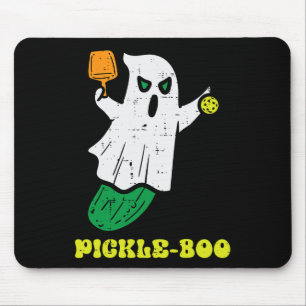 Halloween Pickleball Pickle Boo Ghost Costume Men  Mouse Mat