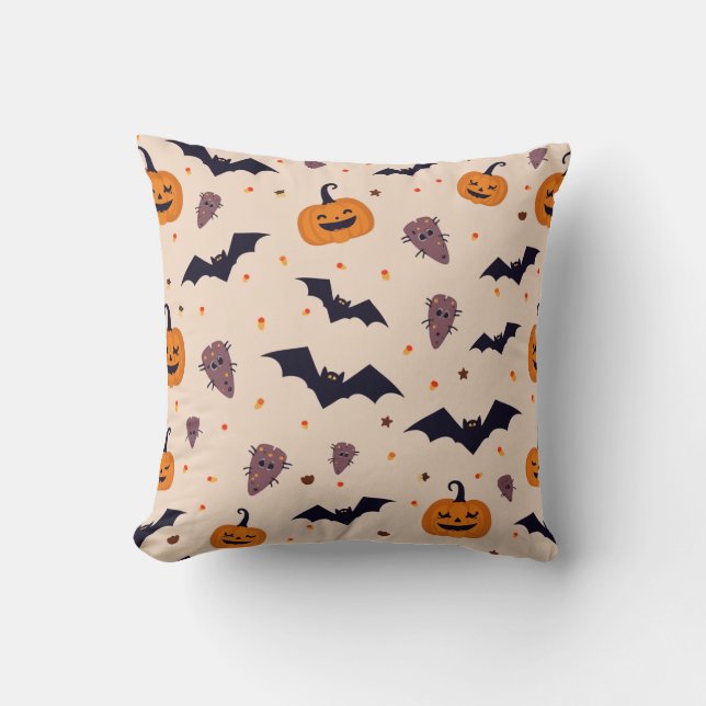 Halloween pillow cushion (Front)