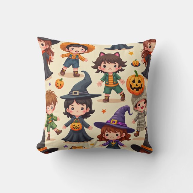 Halloween Pillow Cushion (Front)