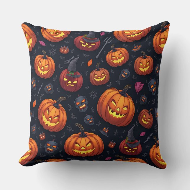 Halloween Pillow Cushion (Front)