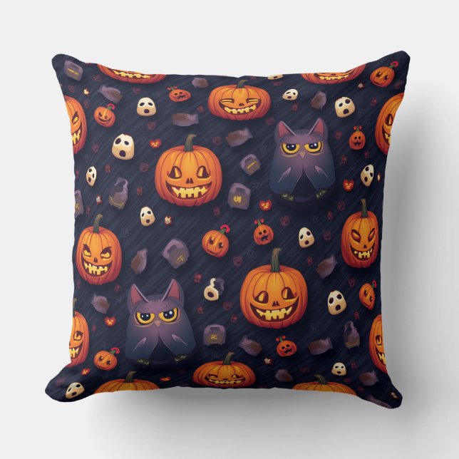 Halloween Pillow Cushion (Front)