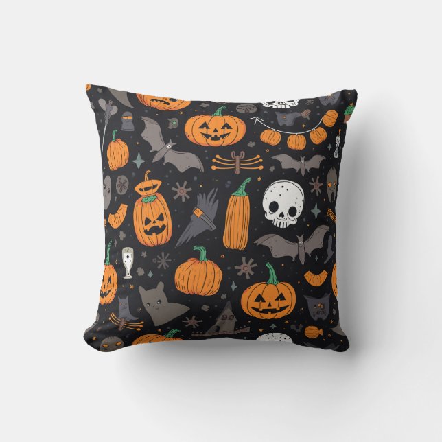  halloween pillow cushion (Front)