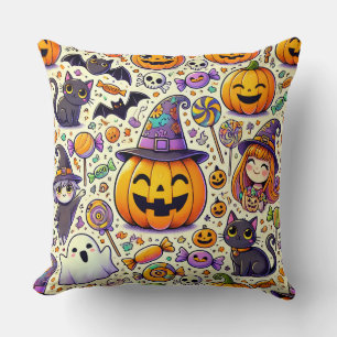 Halloween pillow cushion