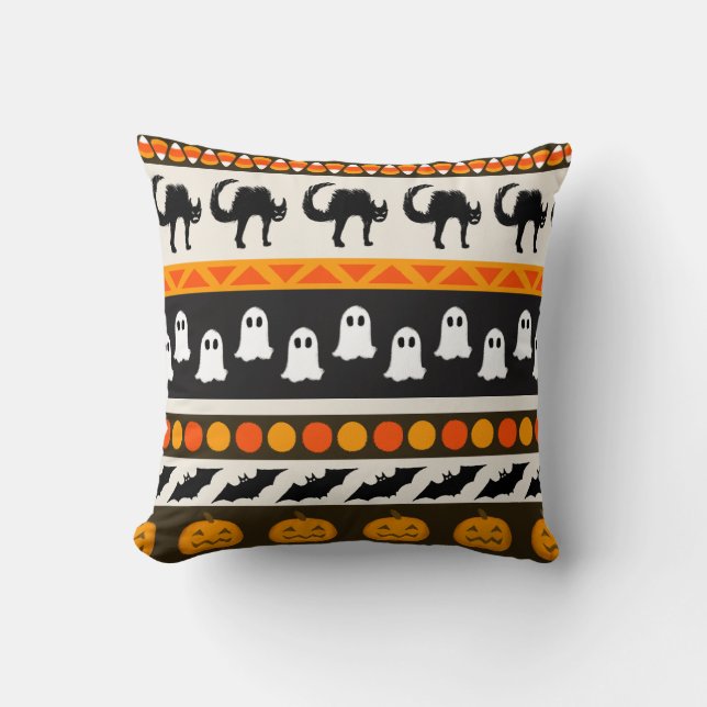 Halloween pillow pattern (Front)