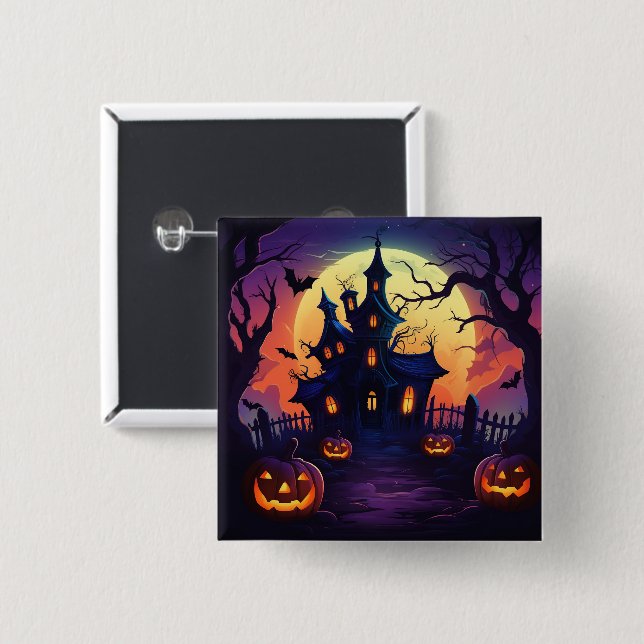 Halloween Pin (Front & Back)