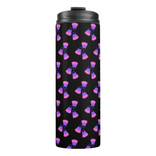 Halloween Pink Purple Black candy Thermal Tumbler