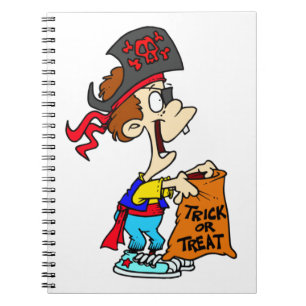 Halloween Pirate Notebook